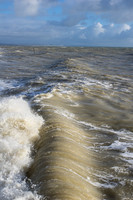 Worthing crashing wave
